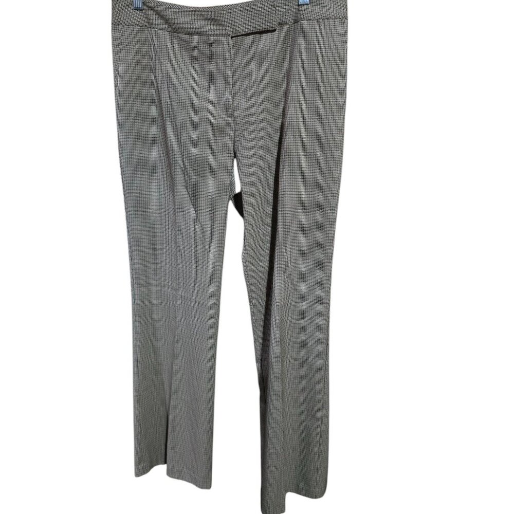 Villager Brown Plaid Pants Women's Size 12 Stretch